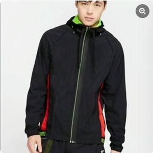 NWT Nike Sport Clash Full Zip Training Jacket Men’s M Black Dri-Fit BV3303-010